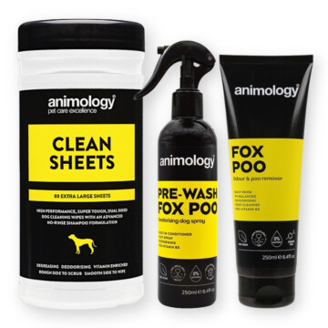 Animology zestaw kosmetyków dla psów do usuwania uporczywego brudu-AG-FoxPooSheet 1