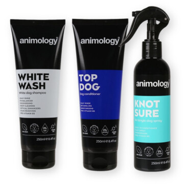 Animology zestaw kosmetyków dla psów o białej i jasnej sierści, 3x250 ml-AG-WhiteTopKnot 1