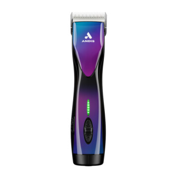 Andis Pulse ZR II Clipper Galaxy maszynka bezprzewodowa, 5-biegowa z dwoma akumulatorami, ostrzem CeramicEdge nr 10 - 1,5 mm 1