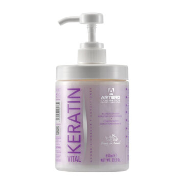 Artero Keratin Vital 650 ml - odżywka keratynowa dla ras długowłosych 1