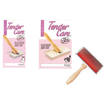 Szczotka Lawrence Tender Care Slicker Brush dla kotów, mała 1
