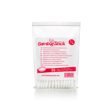 Patyczki BambooStick do czyszczenia uszu dla małych i średnich psów S/M 50 szt. 1