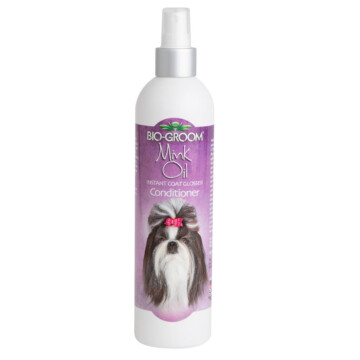 Bio-Groom Mink Oil Spray 355 ml - odżywka w sprayu z olejkiem norkowy 1