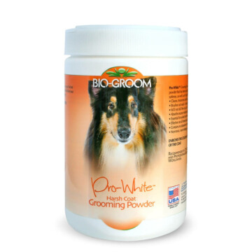 Bio-Groom Pro-White Harsh Coat Grooming Powder 226 g - puder do twardej sierści 1