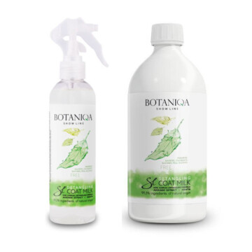 Botaniqa Show Line Detangling Coat Milk mleczko ułatwiające rozczesywanie 1