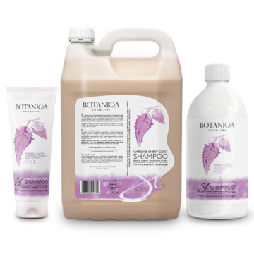 Botaniqa Show Line Harsh & Shiny Coat Shampoo szampon dla psów szorstkowłosych 1