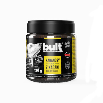 Bult - Kabanosy z Kaczki 120 g - suszony przysmak w słoiczku dla psa 1