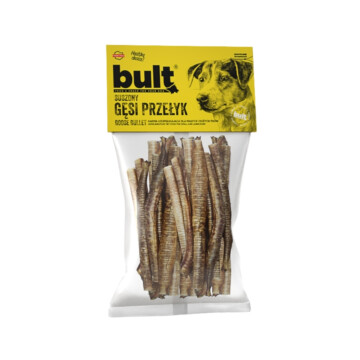 Bult - Gęsi przełyk 35 g - naturalny gryzak z drobiu dla psa 1