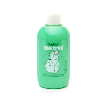 Burbur Tea Tree 400 ml - szampon przeciwko insektom z wyciągiem z drzewa herbacianego dla psów i kotów 1