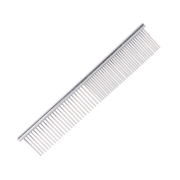 Chadog - metalowy grzebień mieszany 19 cm z mieszanym rozstawem ząbków 1