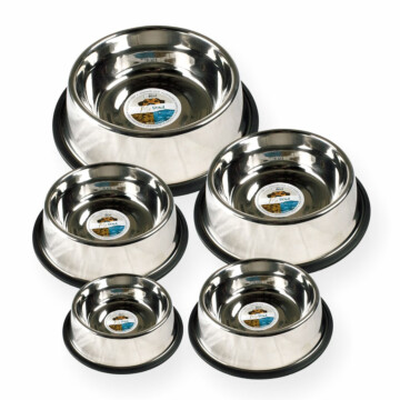 Chadog Non-Slip Stainless Steel Bowl - antypoślizgowa miska ze stali nierdzewnej 1