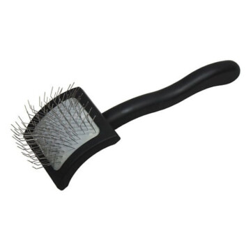 Chris Christensen Big K Small Slicker Brush mała szczotka pudlówka, czarna 1