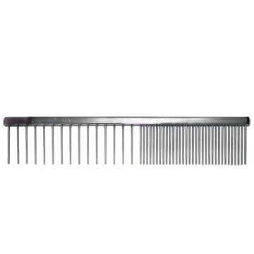 Chris Christensen grzebień Fine /X-Course Skip Tooth - 7 1/2'' rozstaw zębów pół na pół, gęsty i ekstra szeroki, dł. 19 cm 1