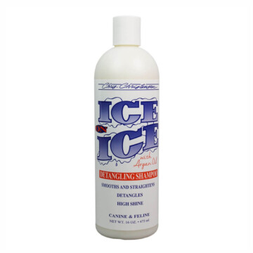 Chris Christensen Ice on Ice Detangling Shampoo 473 ml - szampon rozkołtuniający z olejkiem arganowym 1