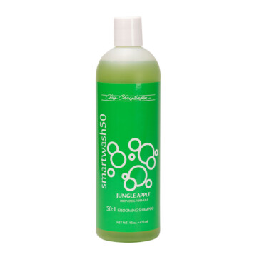 Chris Christensen Smart Wash 50 Jungle Apple Shampoo 473 ml - skoncentrowany szampon 50:1, głęboko oczyszczający o zapachu jabłek 1