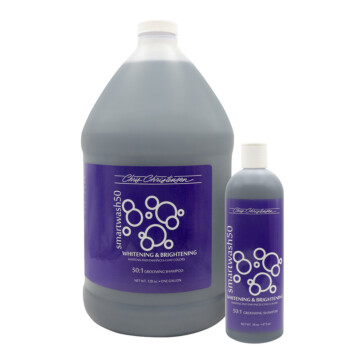 Chris Christensen Smart Wash 50 Whitening & Brightening Shampoo - skoncentrowany szampon 50:1, wybielająco-rozjaśniający 1