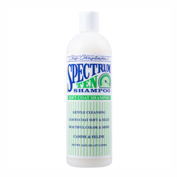 Chris Christensen Spectrum Ten Shampoo 473 ml - szampon do jedwabistej sierści 1