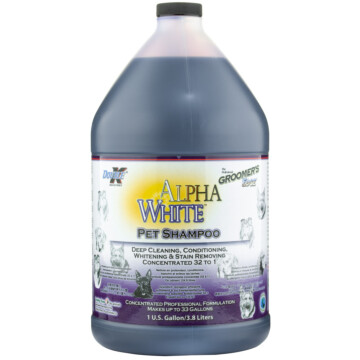 Double K Alpha White 3,8 l - szampon do białego włosa 1
