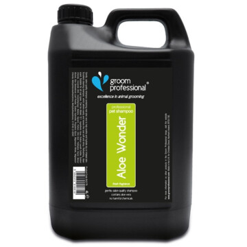 Groom Professional Aloe Wonder Shampoo szampon aloesowy do suchej i podrażnionej skóry 4 l 1