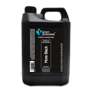 Groom Professional More Black 4 l - szampon dla czarnej i ciemnej sierści 1