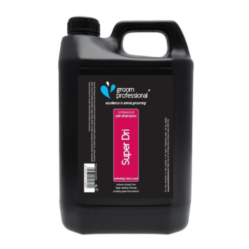 Groom Professional Super Dri Shampoo 4 l - szampon głęboko oczyszczający, skracający czas suszenia, do każdej sierści 1