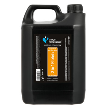 Groom Professional 2 in 1 Protein Shampoo 4 l - szampon i odżywka z proteinami w jednym 1