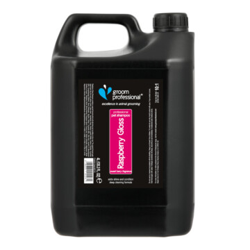 Groom Professional Raspberry Gloss Shampoo 4 l - szampon malinowy do każdego rodzaju sierści 1