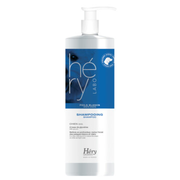 Hery Poils Blancs Shampooing 1 l - szampon do białej sierści 1