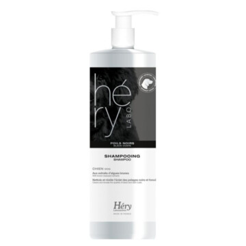 Hery Poils Noirs Shampooing 1 l - szampon intensyfikujący kolor czarny i ciemny 1