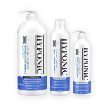 Hyponic Hypoallergenic White Coats Shampoo - hipoalergiczny szampon do białej sierści 1