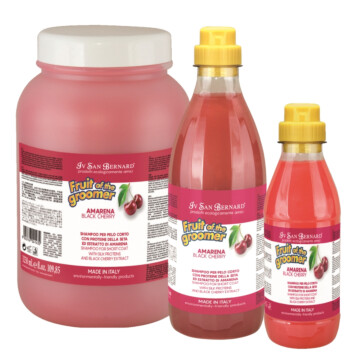 Iv San Bernard Black Cherry Shampoo - szampon do sierści krótkiej z czereśnią dla psa i kota 1