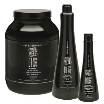Iv San Bernard Black Passion 01 Shampoo - szampon do każdej sierści z olejkiem arganowym i ekstraktem z alg morskich 1