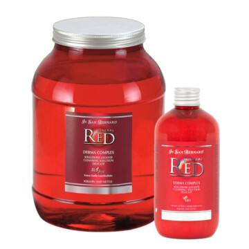 Iv San Bernard Mineral Red Derma Complex Shampoo oczyszczający szampon do każdego rodzaju sierści 1