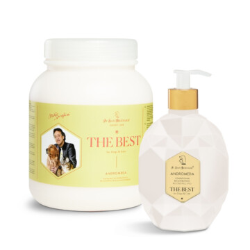 Iv San Bernard The Best Andromeda Conditioner - odżywka regeneracyjna z dziką różą dla psów i kotów 1