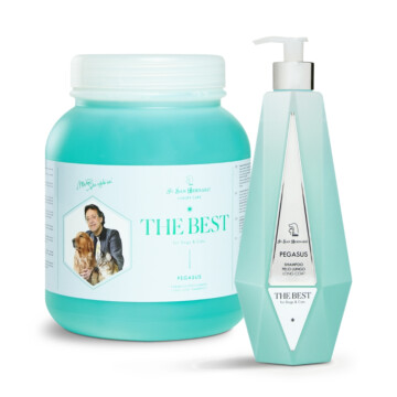 Iv San Bernard The Best Pegasus Shampoo - szampon do długiej sierści z malwą dla psów i kotów 1