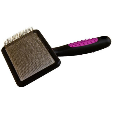 Szczotka pudlówka KW Smart Slicker Brush miękka duża 1