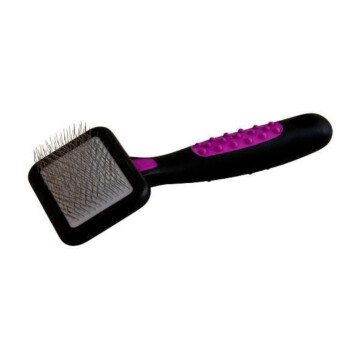 Szczotka pudlówka KW Smart Slicker Brush miękka mała 1