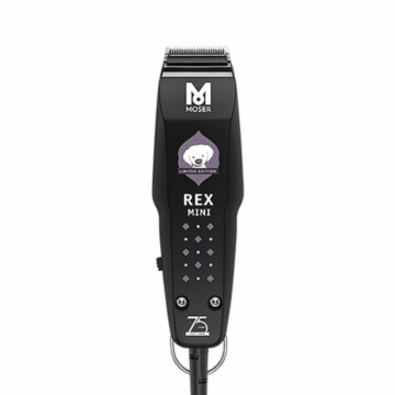 Moser maszynka Rex Mini - trymer sieciowy, wykończeniowy z ostrzem 0,3 mm w zestawie 1
