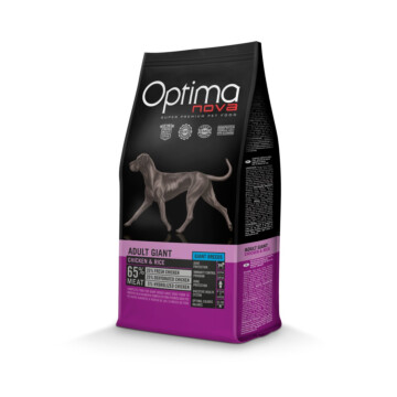 Optimanova Adult Giant Chicken & Rice 12 kg - karma dla dorosłych psów bardzo dużych ras 1