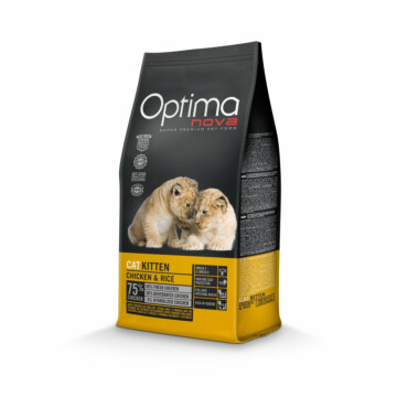 Optimanova Kitten Chicken & Rice 0,4 kg - karma dla kociąt wszystkich ras 1