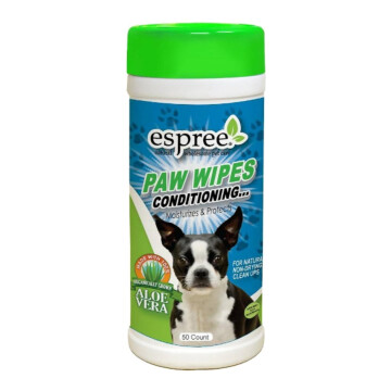 Espree Paw Wipes Conditioning 50 szt. - chusteczki do czyszczenia i pielęgnacji łap 1
