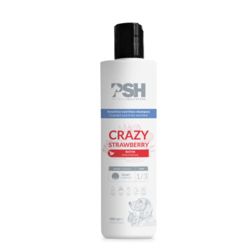 PSH Home Crazy Strawberry Shampoo 300 ml - szampon do wrażliwej sierści 1