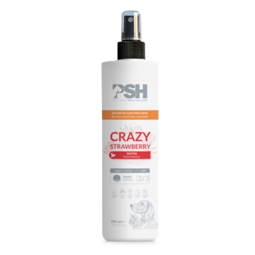 PSH Home Crazy Strawberry Lotion 300 ml - balsam do wrażliwej sierści w sprayu 1