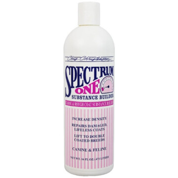 Chris Christensen Spectrum One Substance Builder - szampon odbudowujący dla psów szorstkowłosych 473 ml 1
