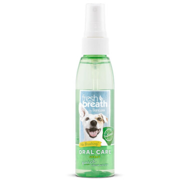 Tropiclean Fresh Breath Oral Care Spray 118ml - preparat do higieny jamy ustnej dla psów i kotów 1