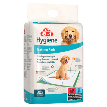 Training Pads 8in1 - maty absorbujące, treningowe 57x56 cm - 30 sztuk 1