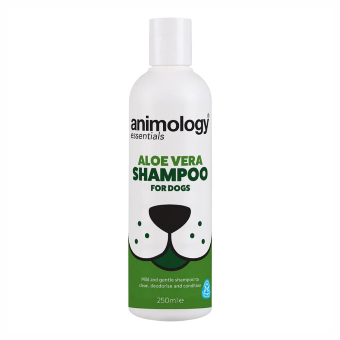 Animology Essentials Aloe Vera Shampoo 250 ml - szampon nawilżający do każdego rodzaju sierści