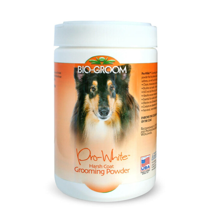 Bio-Groom Pro-White Harsh Coat Grooming Powder 226 g - puder do twardej sierści