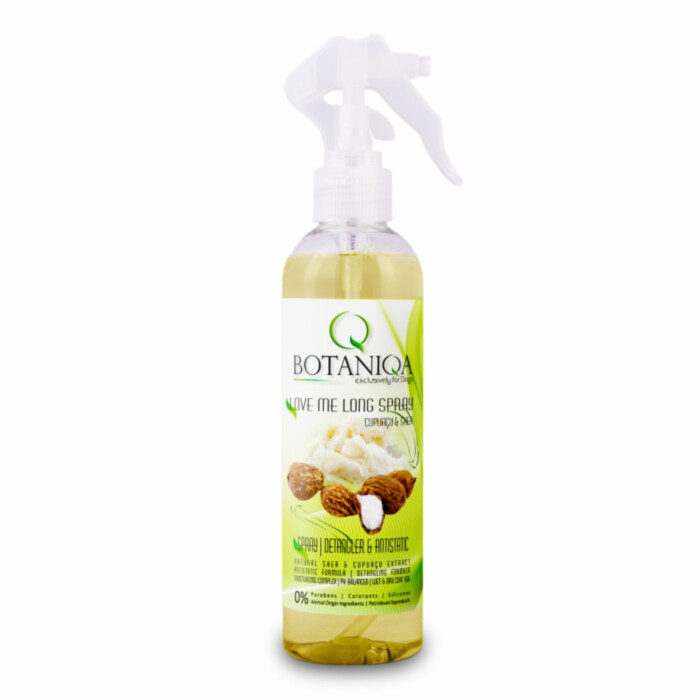 Botaniqa Love Me Long Spray 250 ml - odżywka antystatyczna dla psów długowłosych