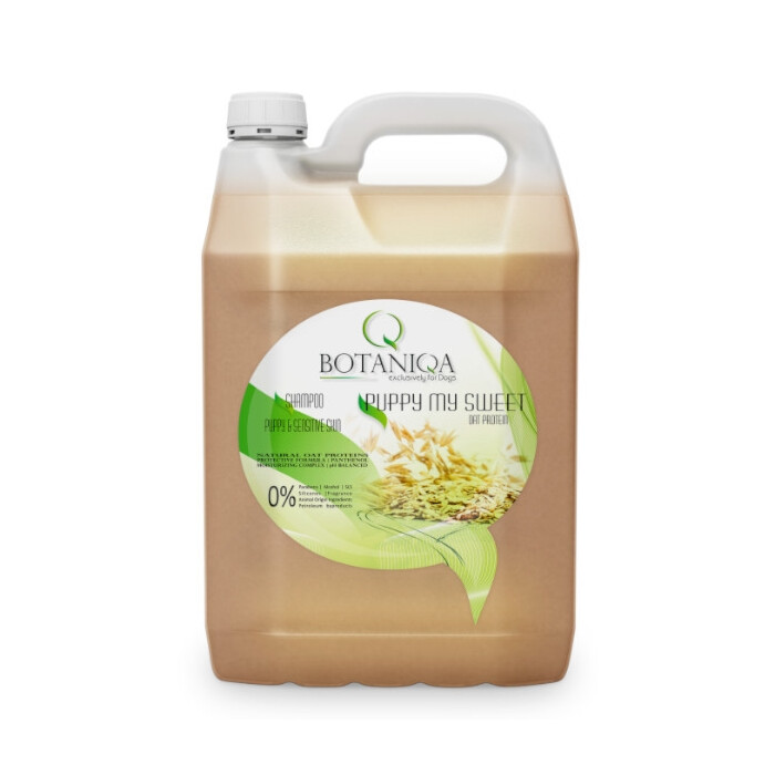 Botaniqa Puppy My Sweet Shampoo 5 l - szampon dla szczeniąt oraz psów o wrażliwej skórze